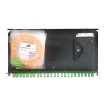 Кросс оптический Neolan Pro 1U-SC/APC-24-24-24 (RAL 9005)