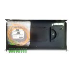 Кросс оптический Neolan Pro 1U-SC/APC-8-8-8 (RAL 9005)